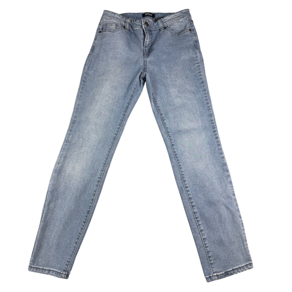 Buffalo David Bitton Womens Jeans Size 6/28 Mid Rise Soft Skinny‎ Light Wash